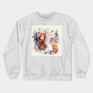 Watercolor Dreams Series Crewneck Sweatshirt